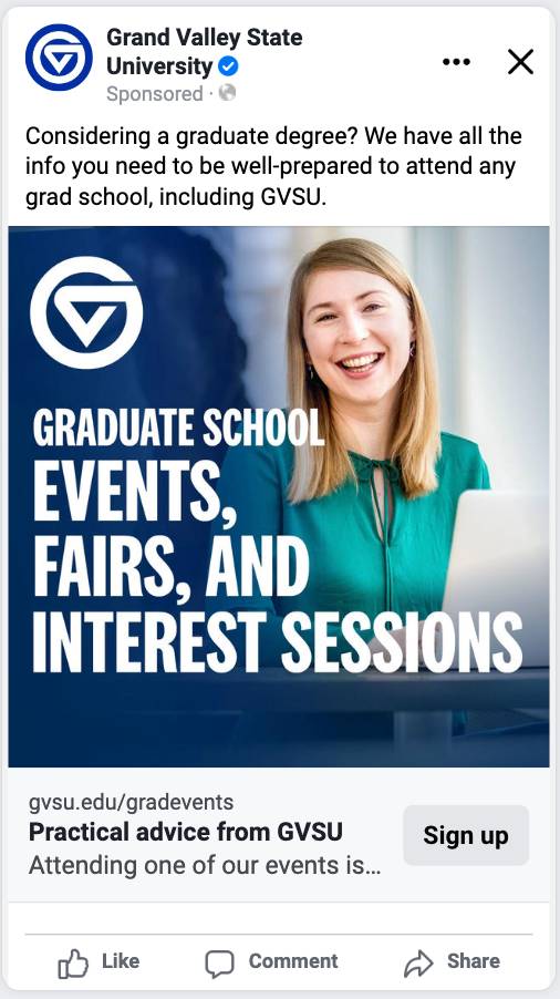 (Summer 2023) Graduate Campaign Portfolio Grand Valley State University